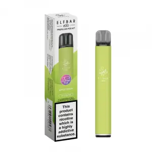 Apple Peach Elf Bar 600 Pod Kit